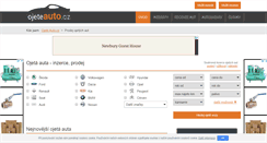 Desktop Screenshot of ojeteauto.cz